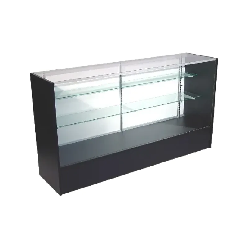 Full Vision Showcase — commercial glass display case by ND Store Fixtures