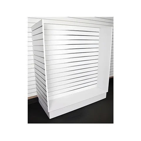 Slatwall 4ft H-Style Unit with Aluminum Inserts
